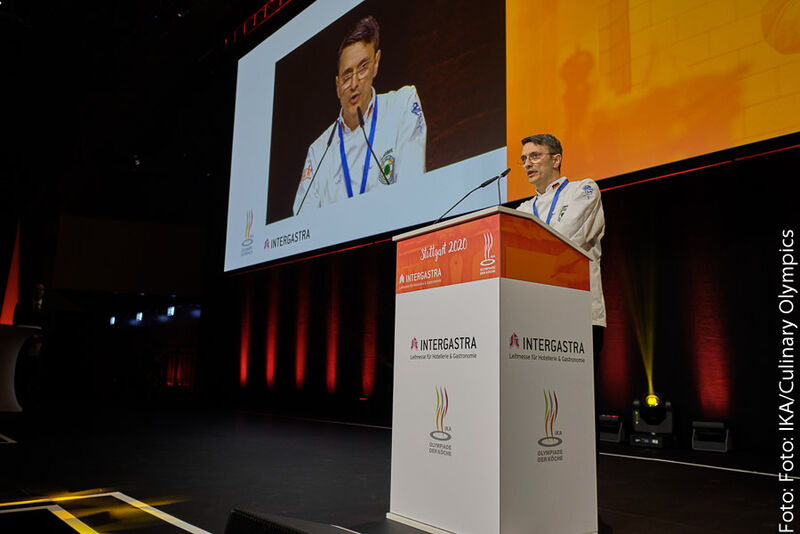 Richard Beck, Präsident des Verbands der Köche Deutschlands e.V. (VKD), dem Veranstalter der IKA/Olympiade der Köche. 