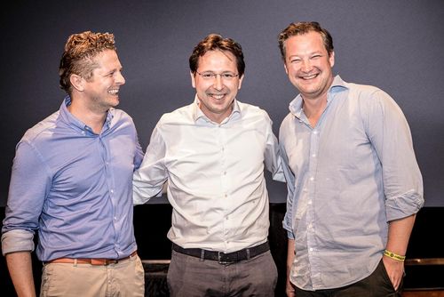 Das Siegerfoto: Martin Klein, Heinz Reitbauer und Andreas Döllerer (Foto: Rolling Pin)