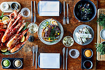 Restaurant am kai | restaurant. seafood. drinks. elbblick impressions and views